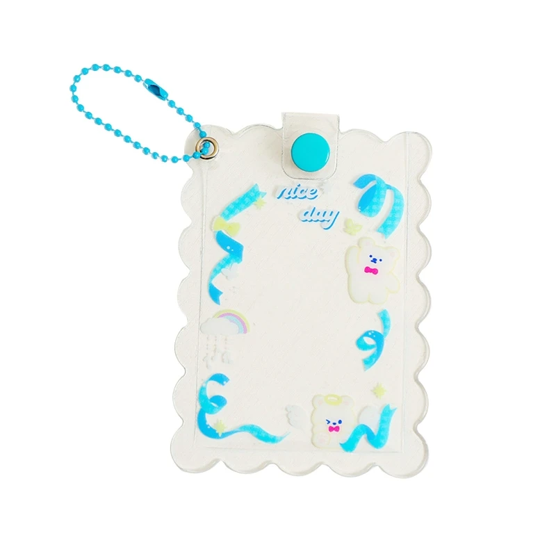 

Милые фотокарточки Kpop Idol с брелоками для хранения милых девушек с рисунками из мультфильмов из ПВХ и искусственной кожи, фоторукава, канцел...