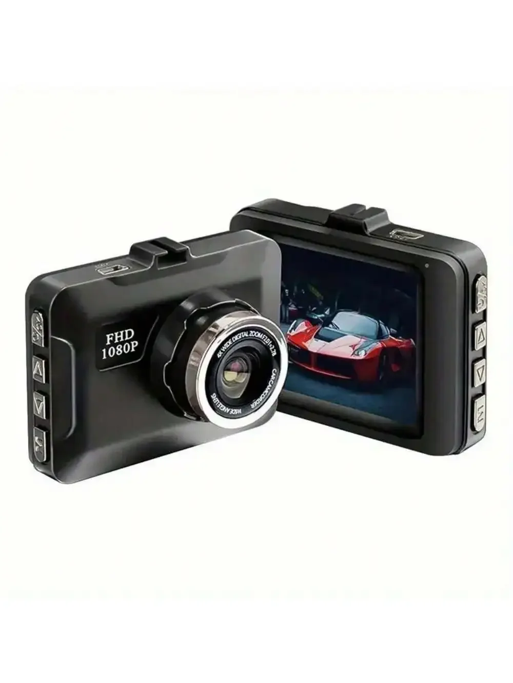 

Автомобильный видеорегистратор FHD 1080P ночного видения - 2,0-дюймовая мини-видеорегистратор, монитор парковки