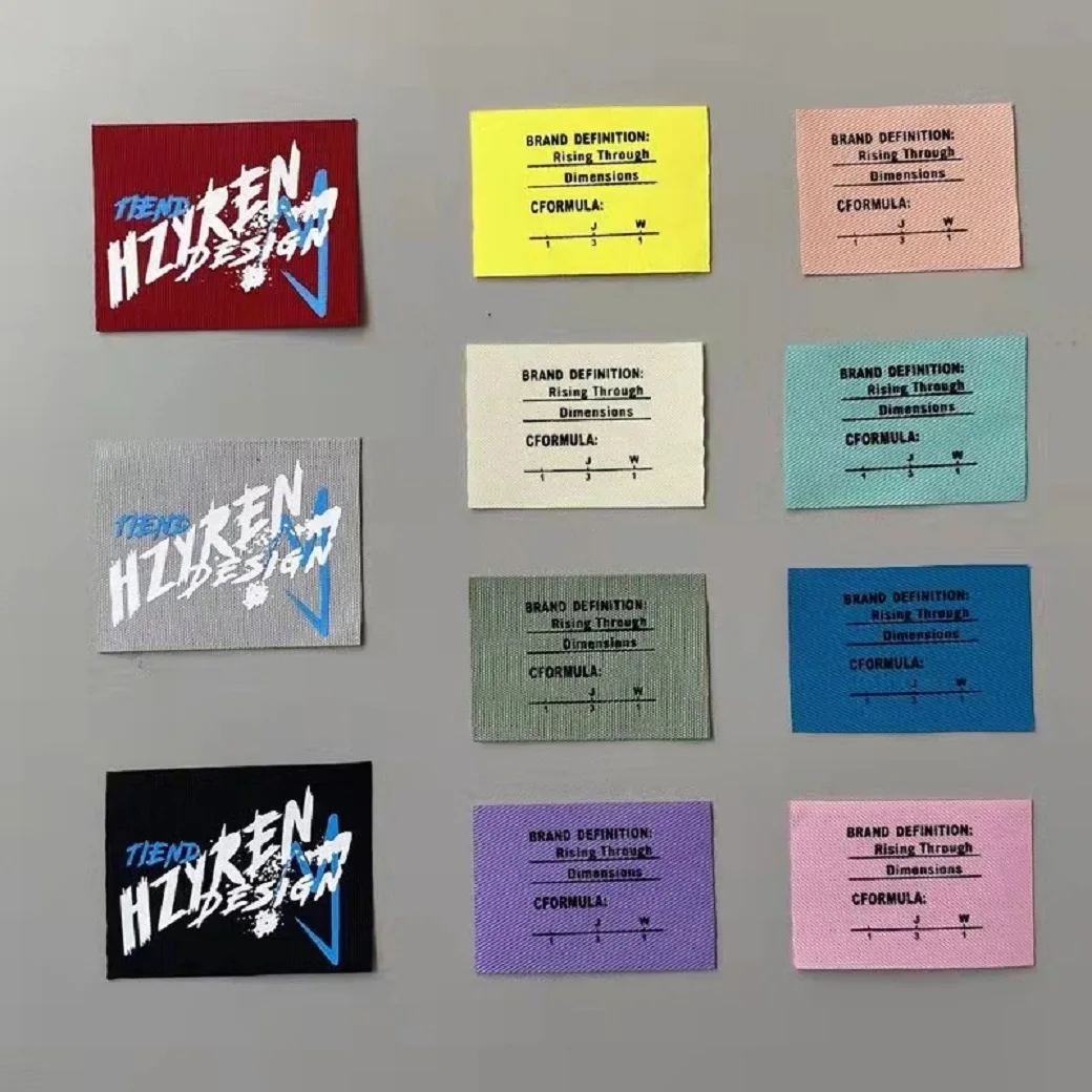

Mixed 11Pcs/Lots Soft Cloth Labels Various Letter Embroidery Hand Made Collar For Diy Knitted Printed Cotton Woven Sew Patches