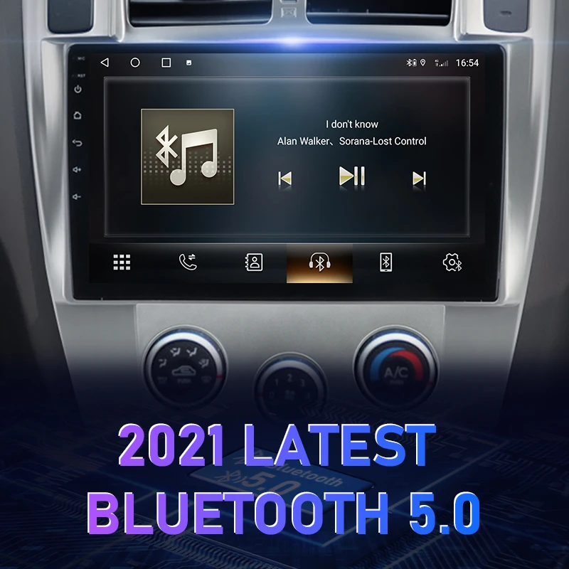 Srnubi Android 10 автомобильный радиоприемник для Hyundai Tucson 2004 - 2009 мультимедийный плеер