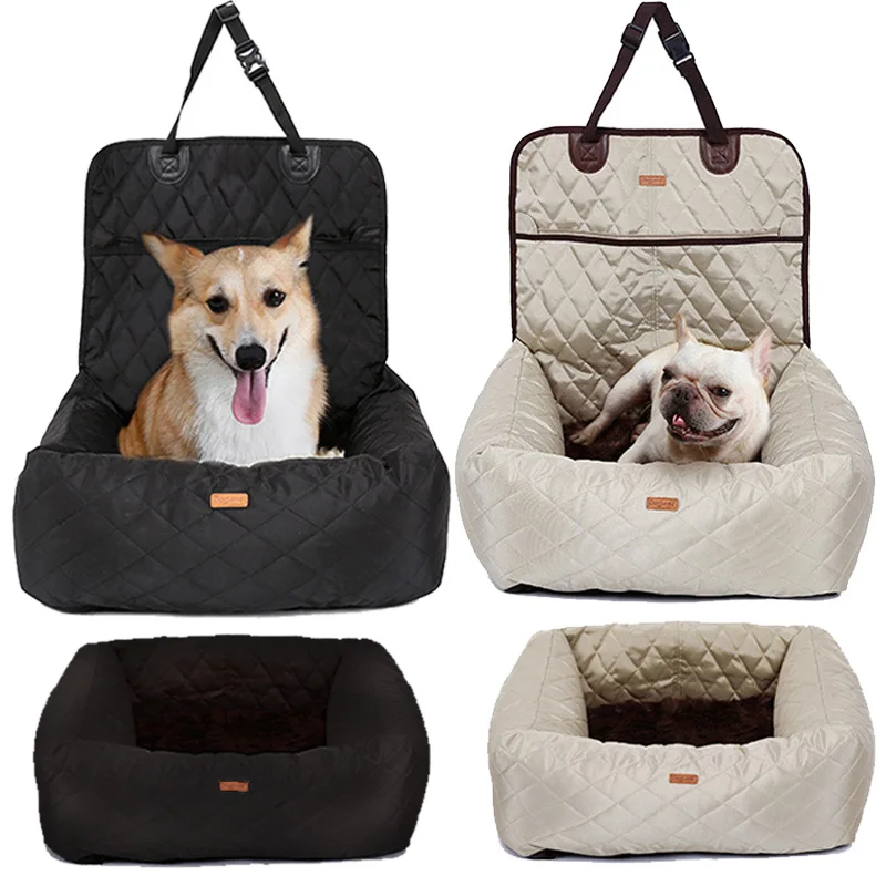 

Basket Carrier Seat Dog Dog Travel House Car Waterproof Carry Pet 1 Car In 2 Bag Pad Pet Bag Safe Accessories Folding Puppy Seat