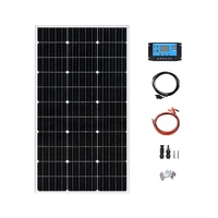 boguang 100w solar panel kit 18v efficient monocrystal cell for 12v battery charger china russia spian warehouse wholesale