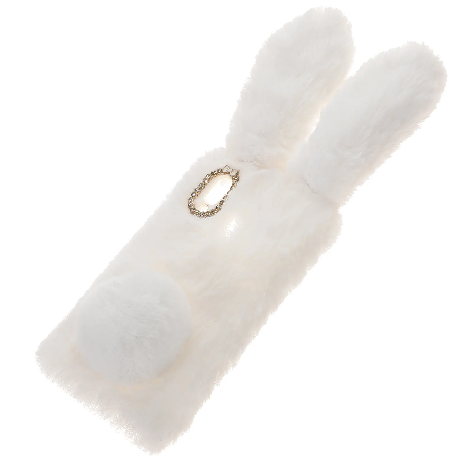 Чехол для телефона Galaxy A40 с изображением белого плюшевого кролика модный противоударный чехол со стразами Phoho сохраняет тепло совместимый