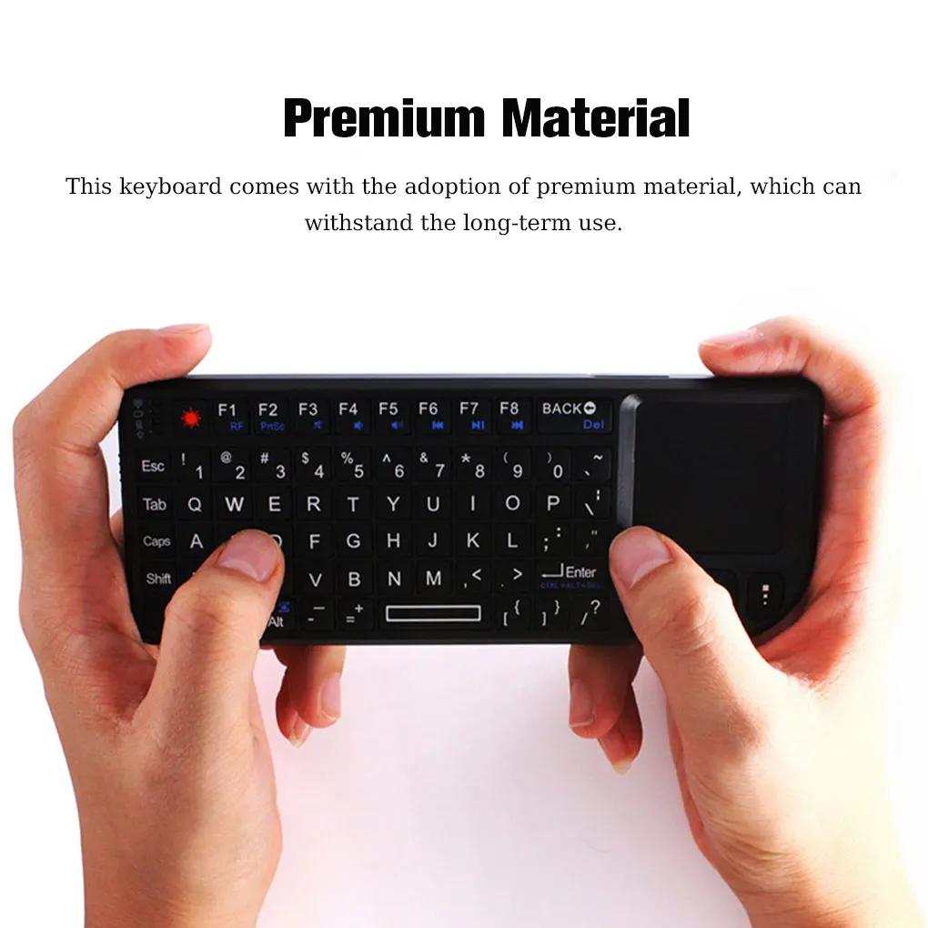 

Wireless Keyboard Sensitive USB Touchpad Keyboards Input Equipment Accessory