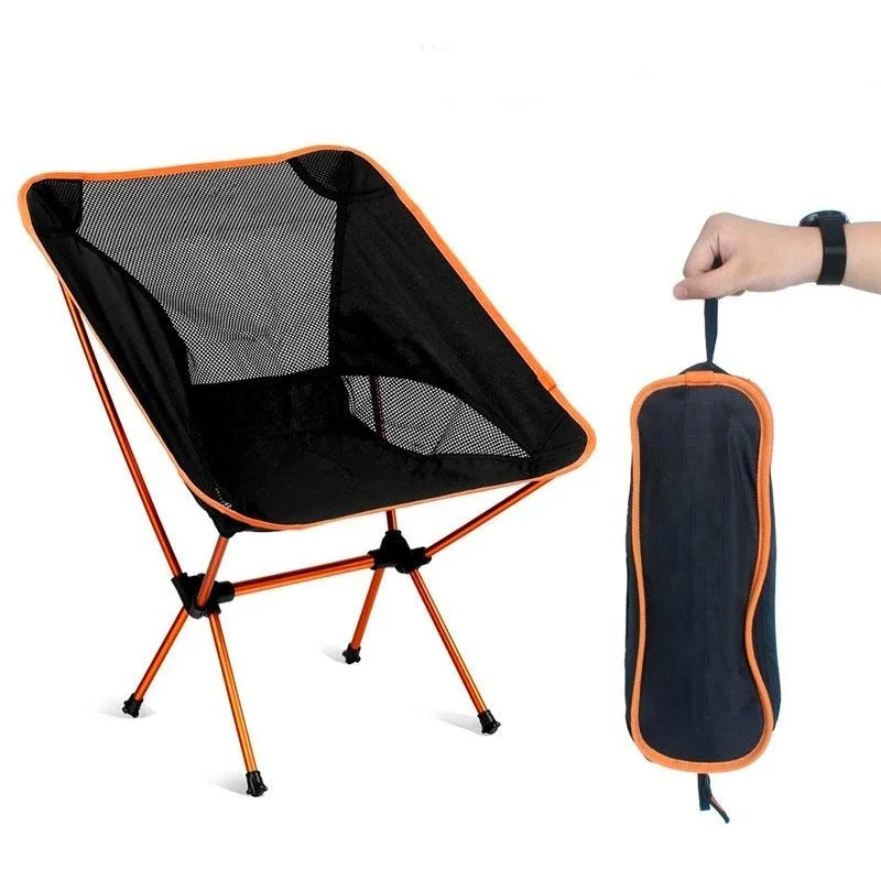Сверхлегкий складной стул для путешествий сверхпрочный высокая нагрузка 150 кг