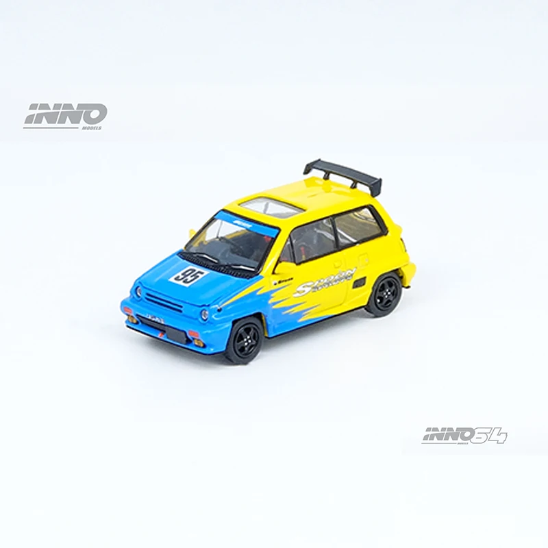 INNO 1:64 модель автомобиля CITY TURBO II ложка Спорт с мотокомпанией литье под давлением