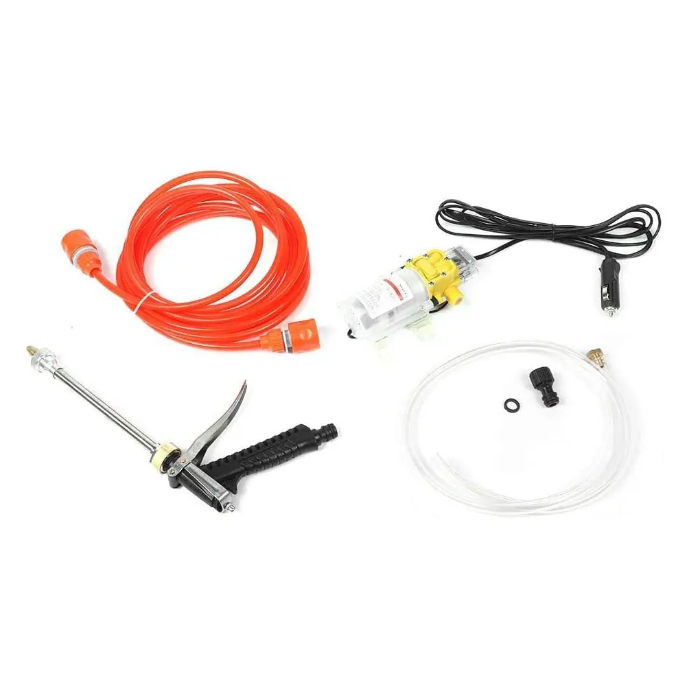 

12V High Pressure Water Gun Car Wash Pump + Car Wash Gun Kit Overseas Warehouse Monopoly 12V 12V