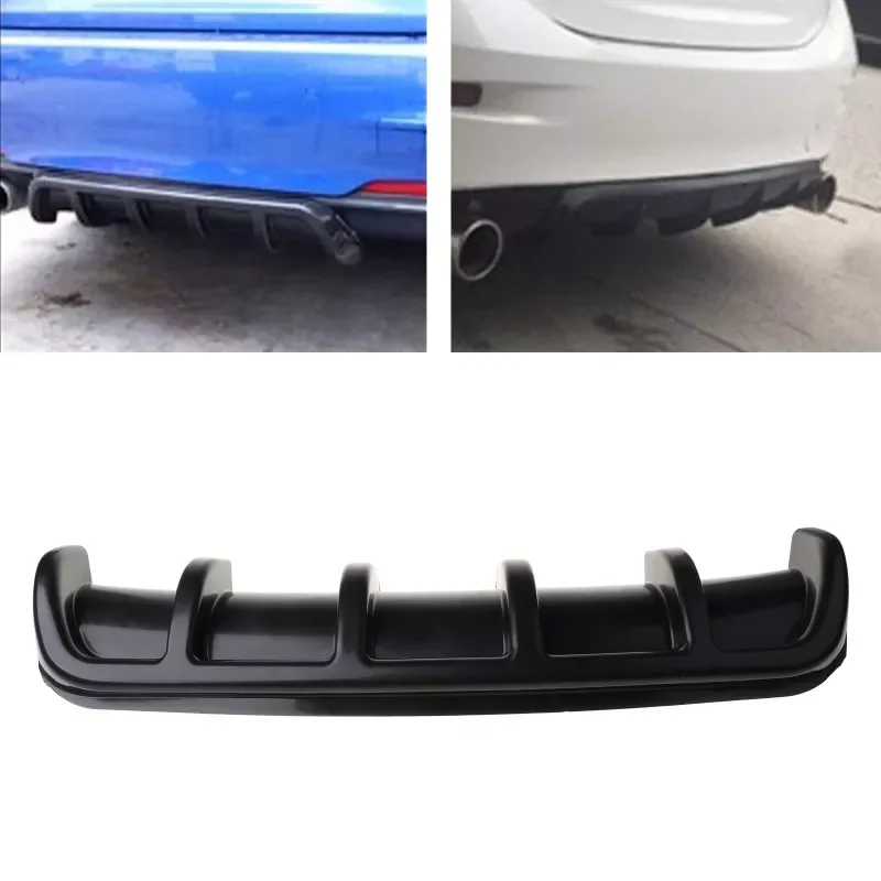 

Automobile and motorcycle accessories 25"x 5" Universal Car Kit Rear Bumper Cover Trim Shark Fin Spoiler Lip