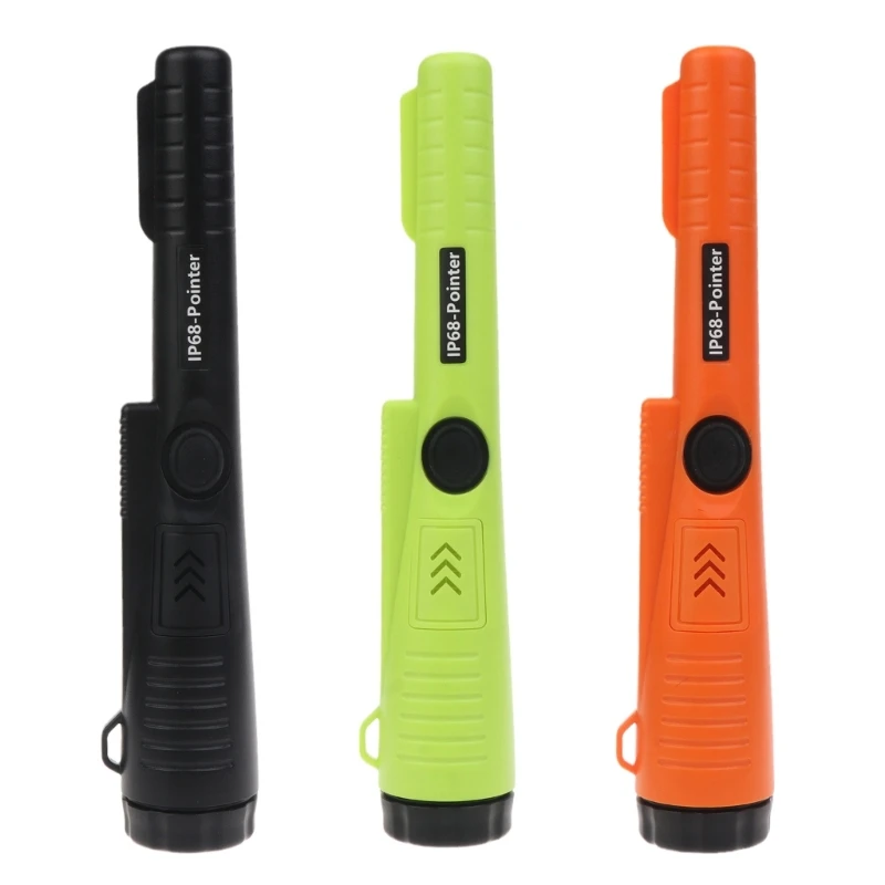 

Metal Detector Pinpointer with LED Light Professional Handheld Pin Pointer Wand High Sensitivity Portable Lightweight