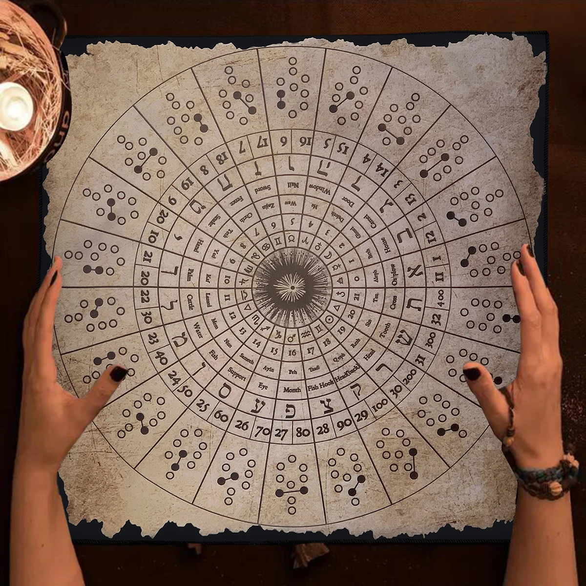 

Скатерть Таро LVJIA Древо Жизни