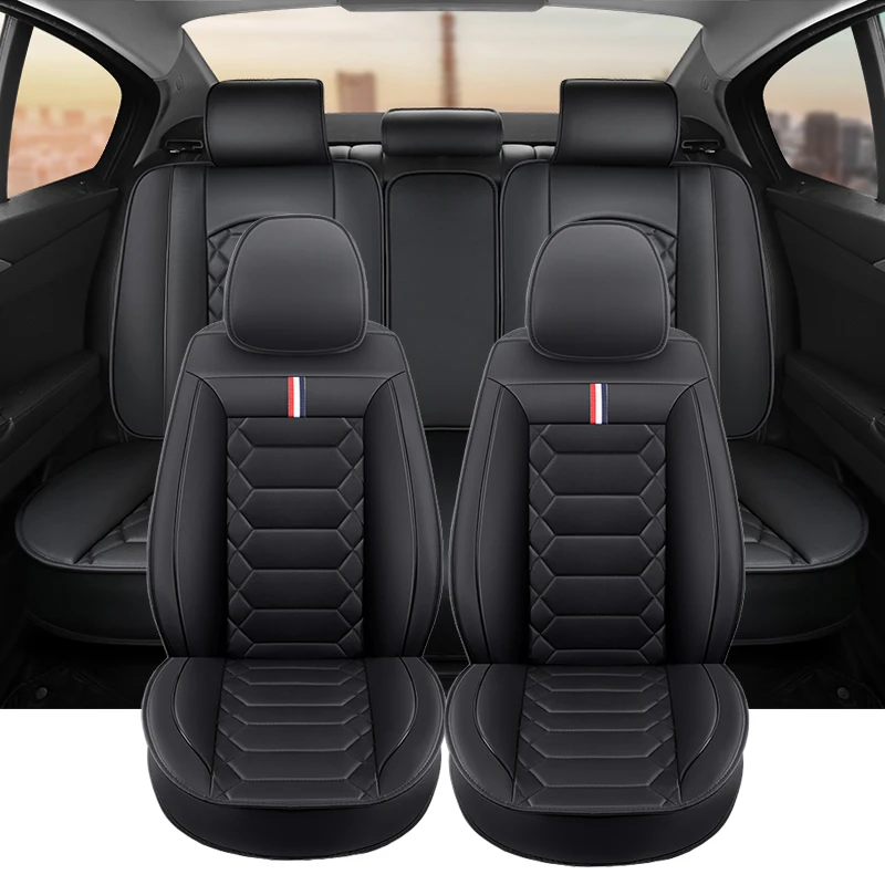 

Полный комплект чехлов на автомобильные сиденья для Alfa Romeo Mito Nissan X Trail T32 BMW Серия 1 E87 Jaguar XE Kia Ceed Honda Fit кожаные аксессуары
