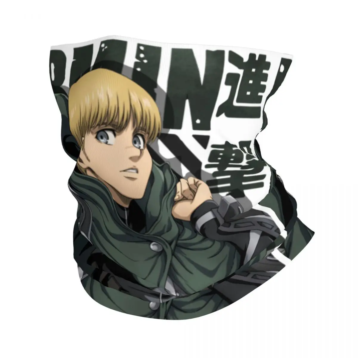 

Шейная повязка shкруги No Kyojin, шейный платок с принтом, шарф-повязка Arlert Essential, теплая повязка на голову для мужчин и женщин, для взрослых, для зимы