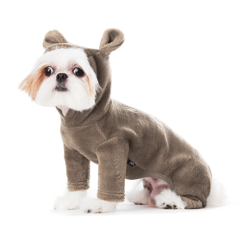 

Christmas Pet Clothes for Little Dog Keep Warm Dog Overalls Winter Cute and Comfortable Jackets Things for Dogs South Korea Home