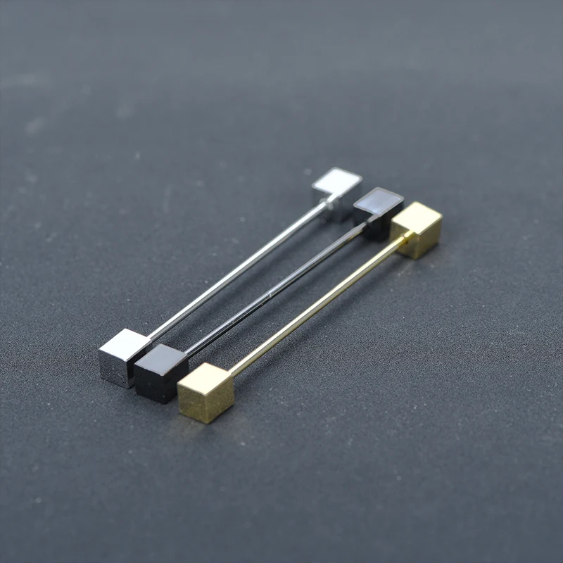 Мужская Медная брошь ICEYY 66 мм французская на воротник застежка-зажим зажим для