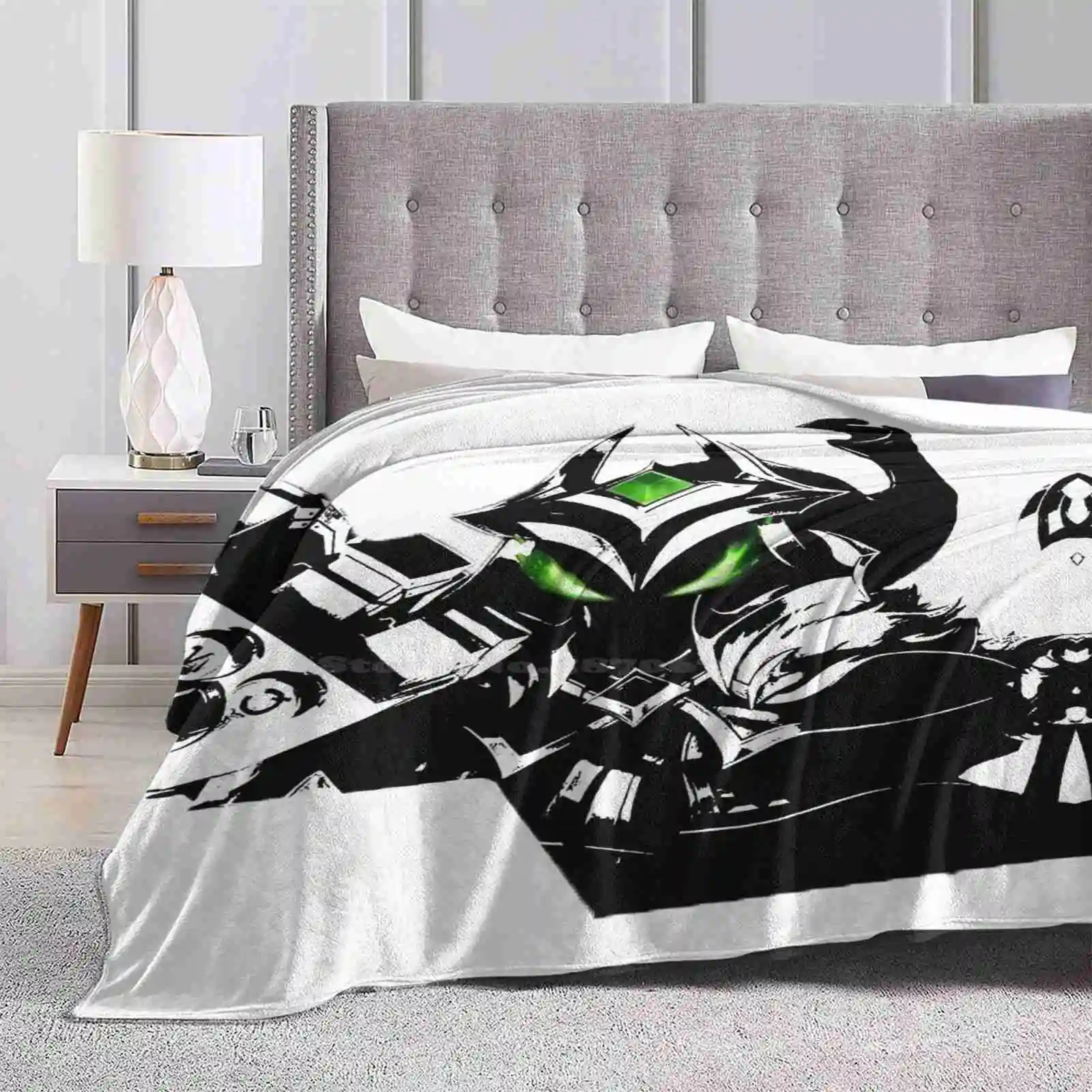 Veigar мягкая теплая искусственная кожа тонкое одеяло Лига Легенды классный