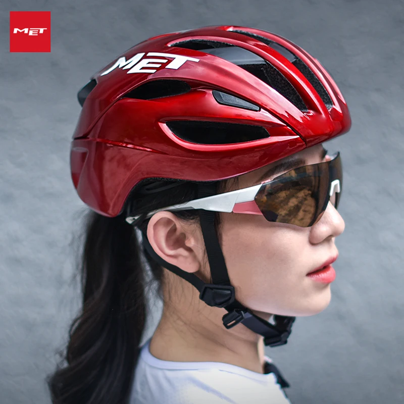 Bike MET Rivale Helmet Ultralight Road Bicycle Helmet Racing