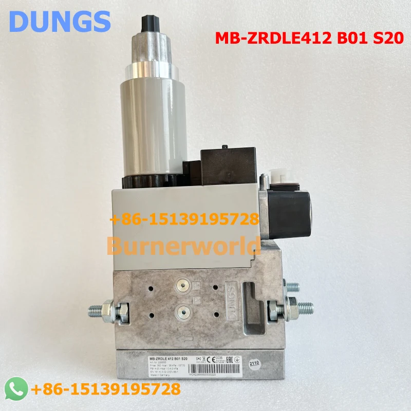 Германия, оригинальный газовый поезд Dungs MBZRDLE407B01S20, газовый электромагнитный клапан Dungs для горелки RIELLO BALTUR (art.: 3920cd9db13b6) - 3920cd9db13b6