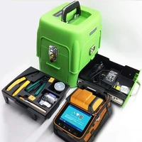 digital fiber optical fusion splicer core alignment full featured 3 in 1 fiber clamp high accuracy fiber auto splicing machine