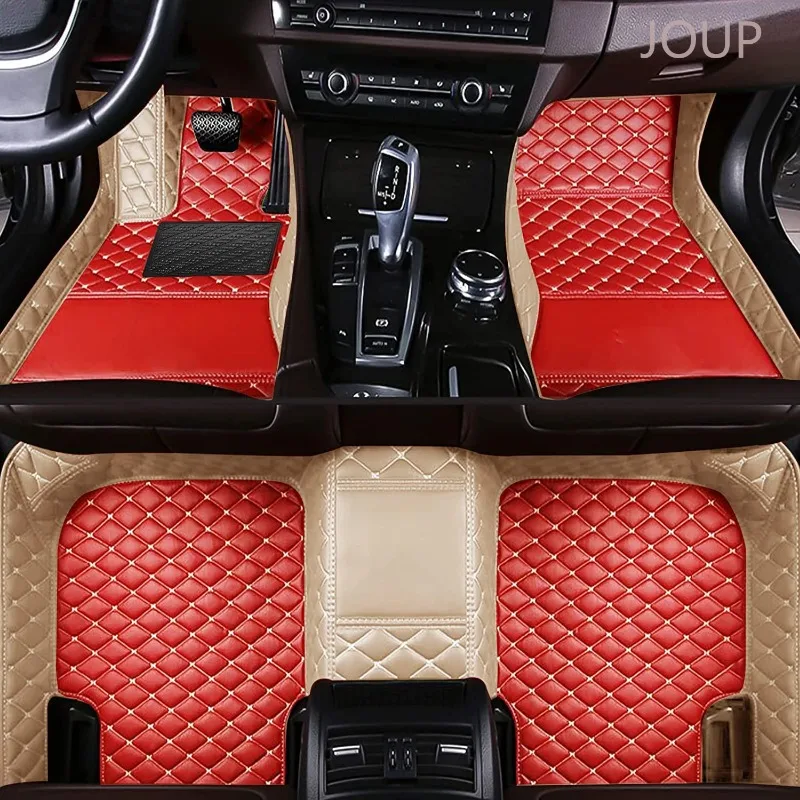 

Индивидуальные автомобильные коврики для Maserati Levante 2016-2022 года, экологически чистые кожаные автомобильные аксессуары, детали интерьера