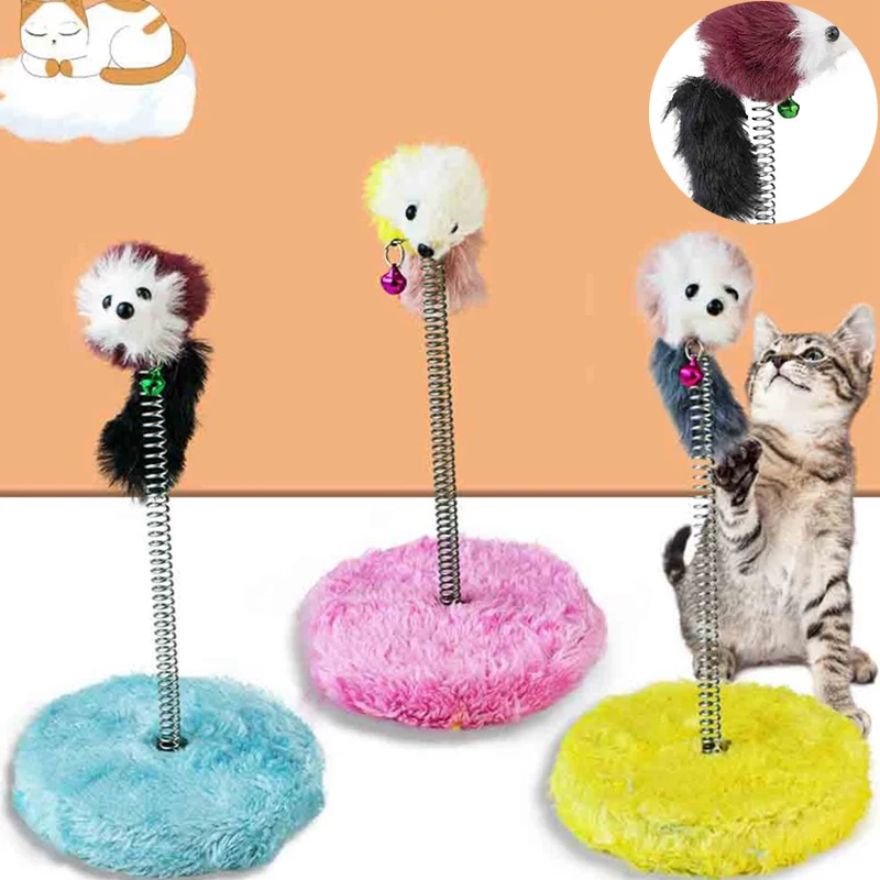 

Cat toys Kitten Interactive Scratching Toy Sway Pole Pet Game Fun Activity