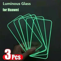 luminous tempered glass on the huawei p40 p30 honor 8x 9x 10 x10 20 30 pro mate 30 nova 3i v 20 30 glass screen protective film