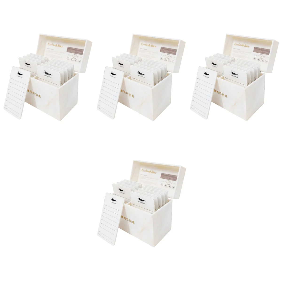 

12 шт., поддоны для наращивания ресниц