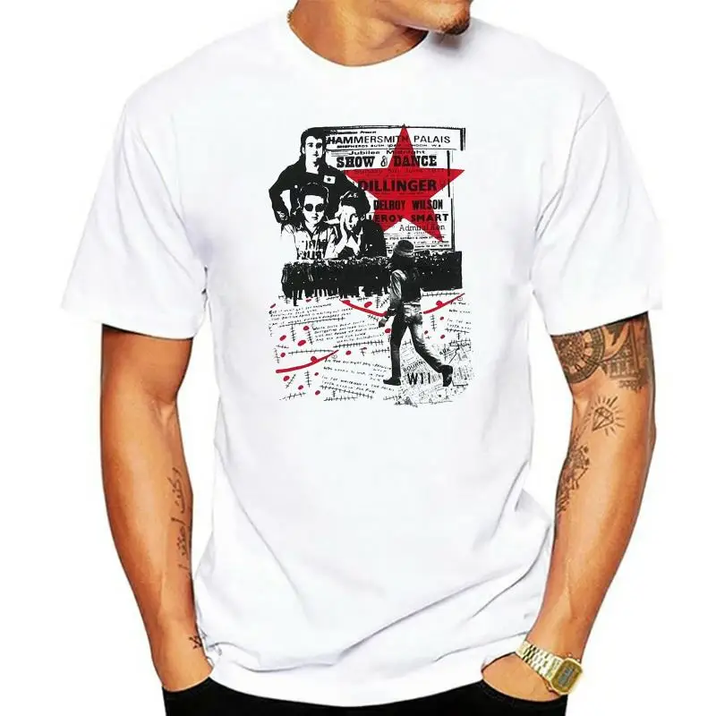 

Clash Joe Strummer Punk Hammersmith Palais T-Shirt By Sexy Hooligans Funny