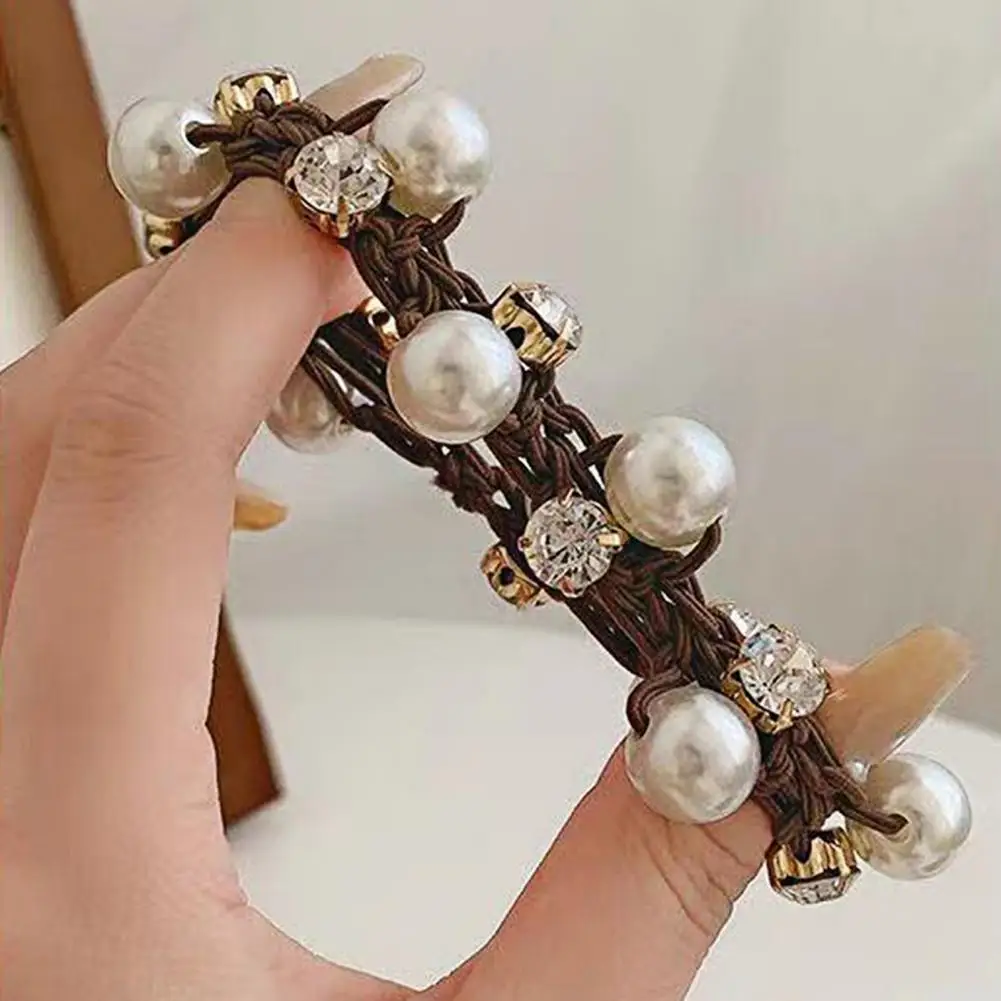 

Красивый держатель для хвоста износостойкая лента для волос блестящая женская Милая тканевая лента для хвоста подарок