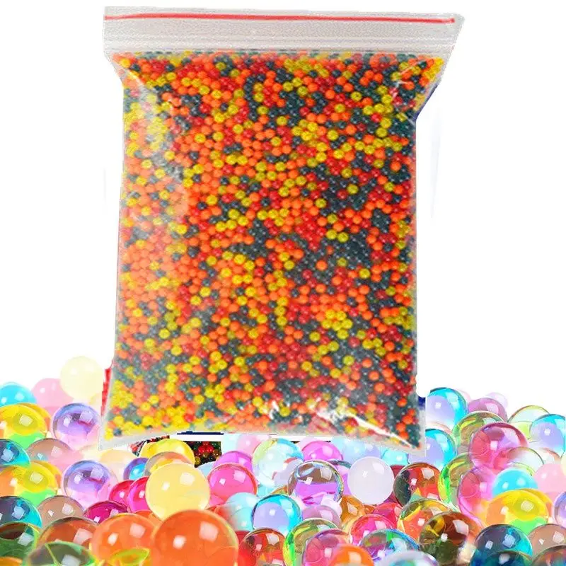 3000 шт./стр., цветные гидрогелевые шарики в форме жемчужин