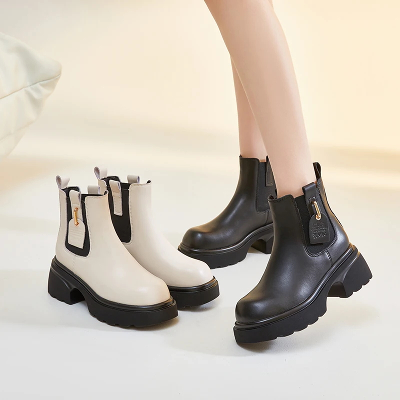 Рисунок 4 - Женские ботинки из натуральной кожи AIYUQI Marton