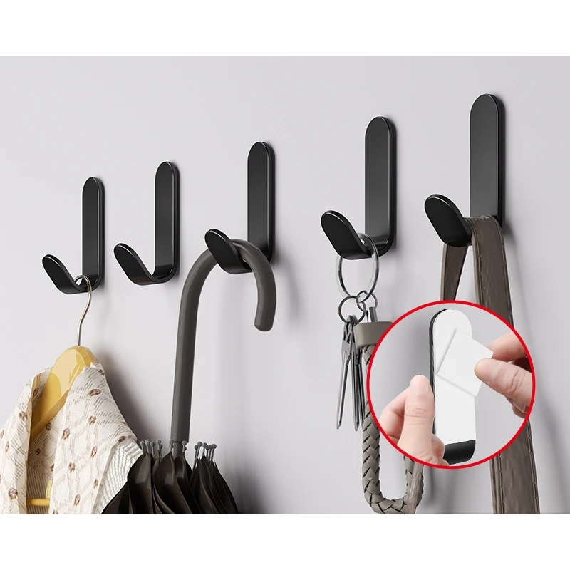 

Самоклеящиеся крючки из нержавеющей стали, 5/10/20 шт.