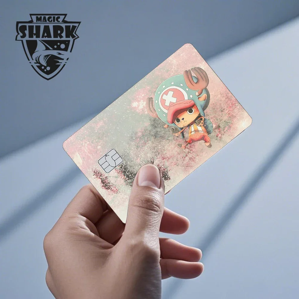 Горячая распродажа: Водонепроницаемая наклейка-пленка Magic Shark Anime Chopper Luffy Nami для кредитных и дебетовых карт (art.: 3920db0fcbb93) - 3920db0fcbb93