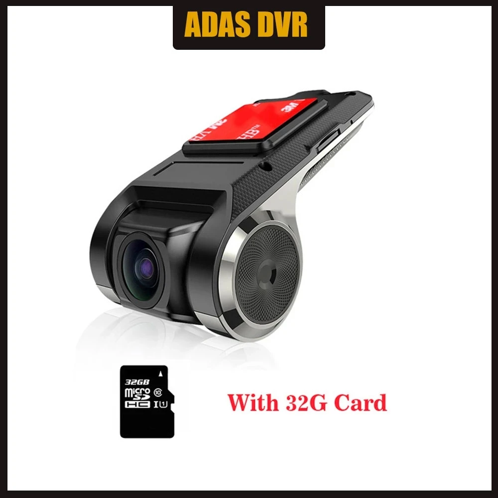 

For Car DVD Android Player Navigation Full HD Car DVR USB ADAS Dash Cam Head Unit Auto Audio Voice Alarm LDWS G-Shock