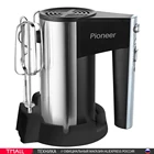 Миксер ручной Pioneer MX321 серебристый, черный