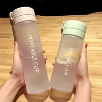 600800ml sport gym water bottle plastic shaker cup sports cup tritan climbing hiking direct drinking bottle plastic bpa free