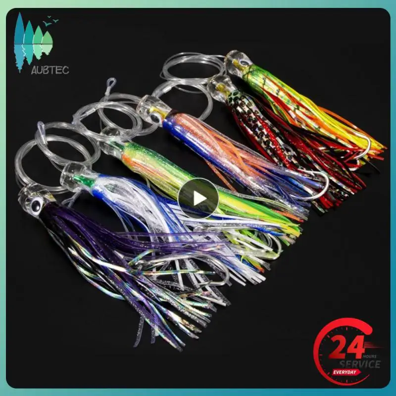 

Bionic Design Fake Bait Octopus Bait Lifelike Effectively Bionic Tuna Mackerel Bait Fishing Gear Accessories Attract Big Fish