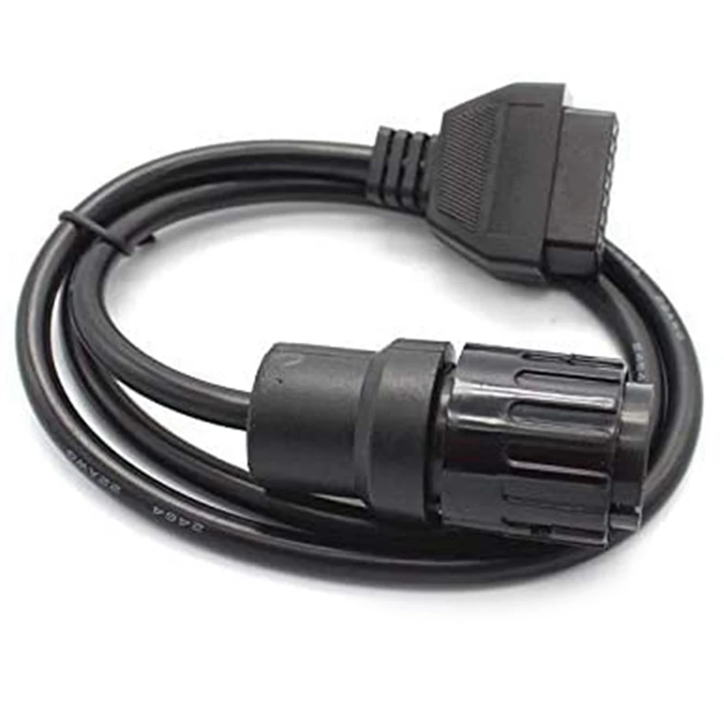

AT14 For ICOM D Cable ICOM-D Motorcycles Motobikes 10 Pin Adaptor 10Pin To 16Pin OBD2 OBDII Diagnostic Cable I-COM