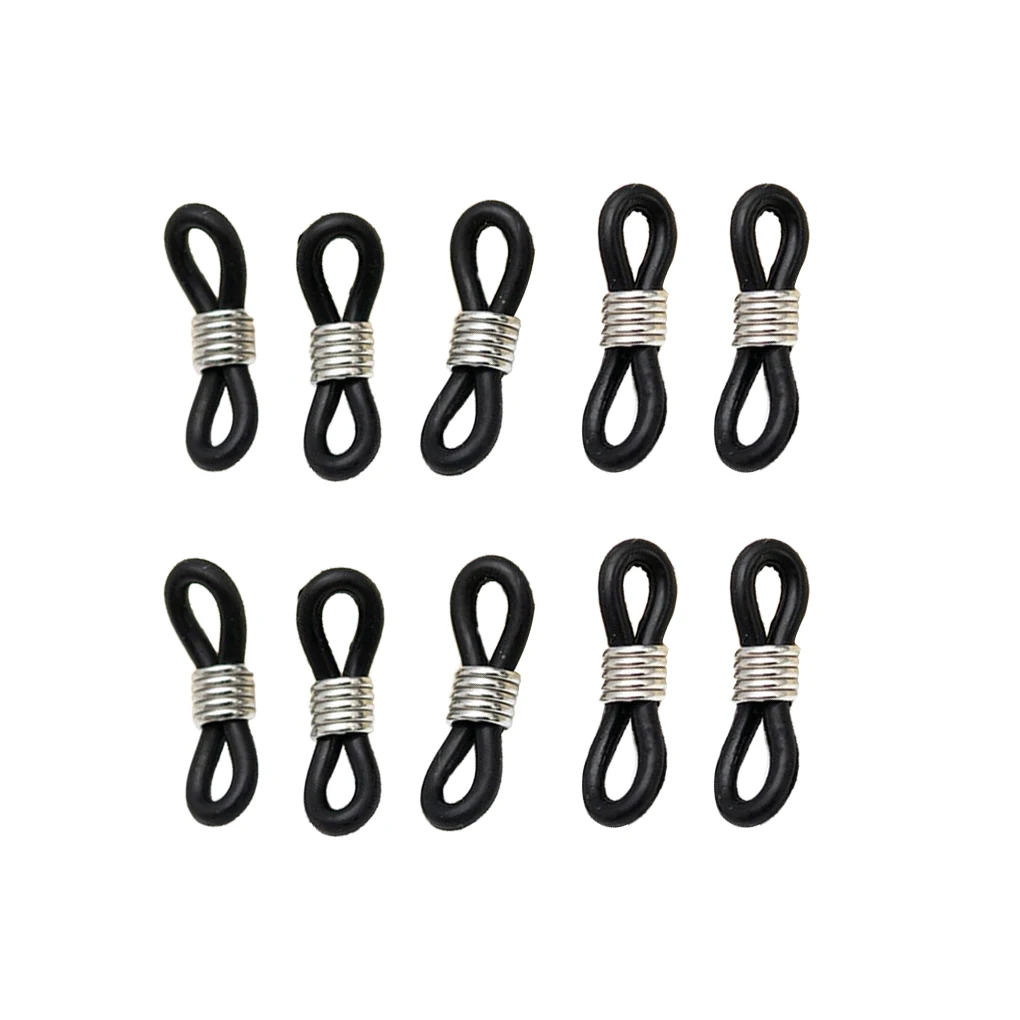 

10 Pcs Eyeglass Chain Ends Corrosion-resistant Effective Connecting Anti-slip Metal Buckle Spectacles Connectors Type2
