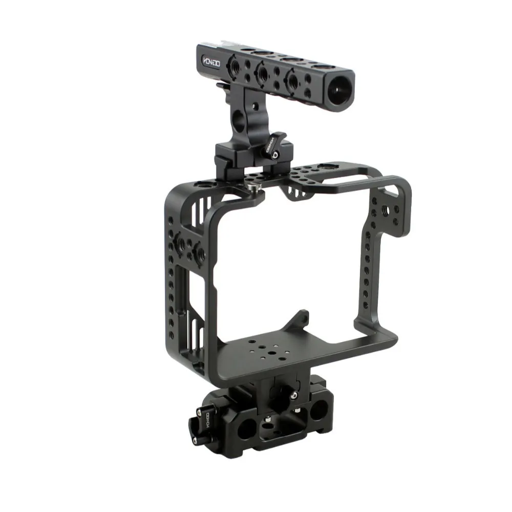 Hontoo 5D4 клетка DSLR Rig Kit опорная плита верхняя ручка для CANON 5D3 5D2