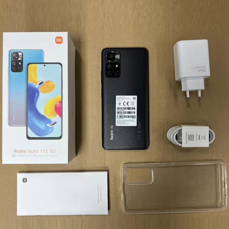 Global Version Xiaomi Redmi Note 11S 5G Smartphone Dimensity 810 NFC 33W Pro Fast Charging 50MP AI Triple Camera