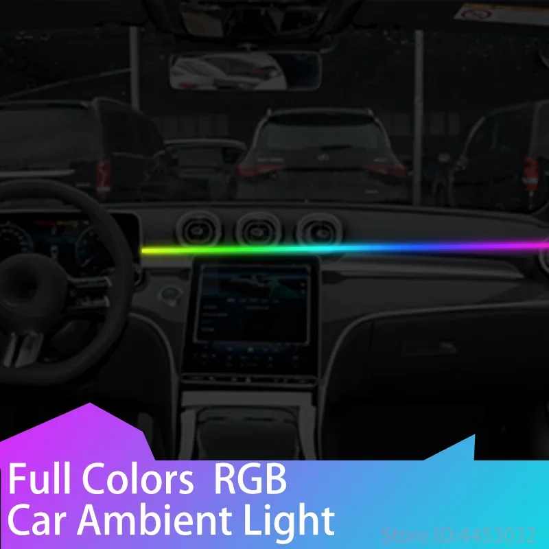 Универсальный для Mercedes Benz W176 W246 W204 C117 W218 светодиодный автомобильный окружающий