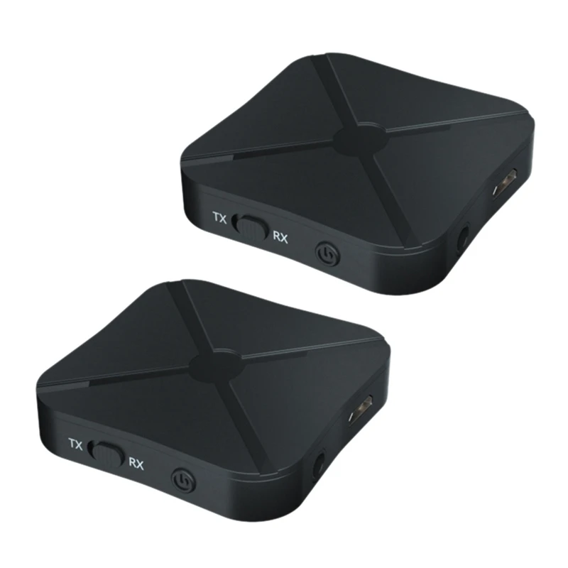 

2 шт., приемник и передатчик Bluetooth 4,2 с разъемом AUX 3,5 мм