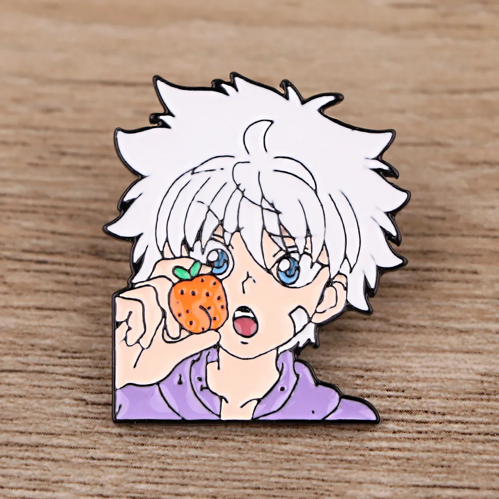 Значок для лацканов AD1723 HUNTER x охотничий рюкзак значок в стиле аниме HxH ювелирное