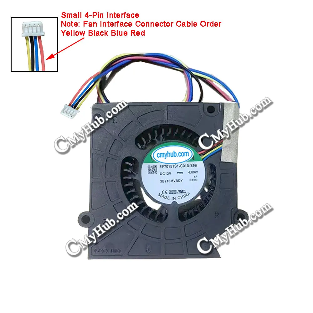 Новый для ASUS Mini PC PB62 AIO EF70151S1-C010-S9A BUB0712HH DH09 PVB070E12H-P01 Универсальный вентилятор