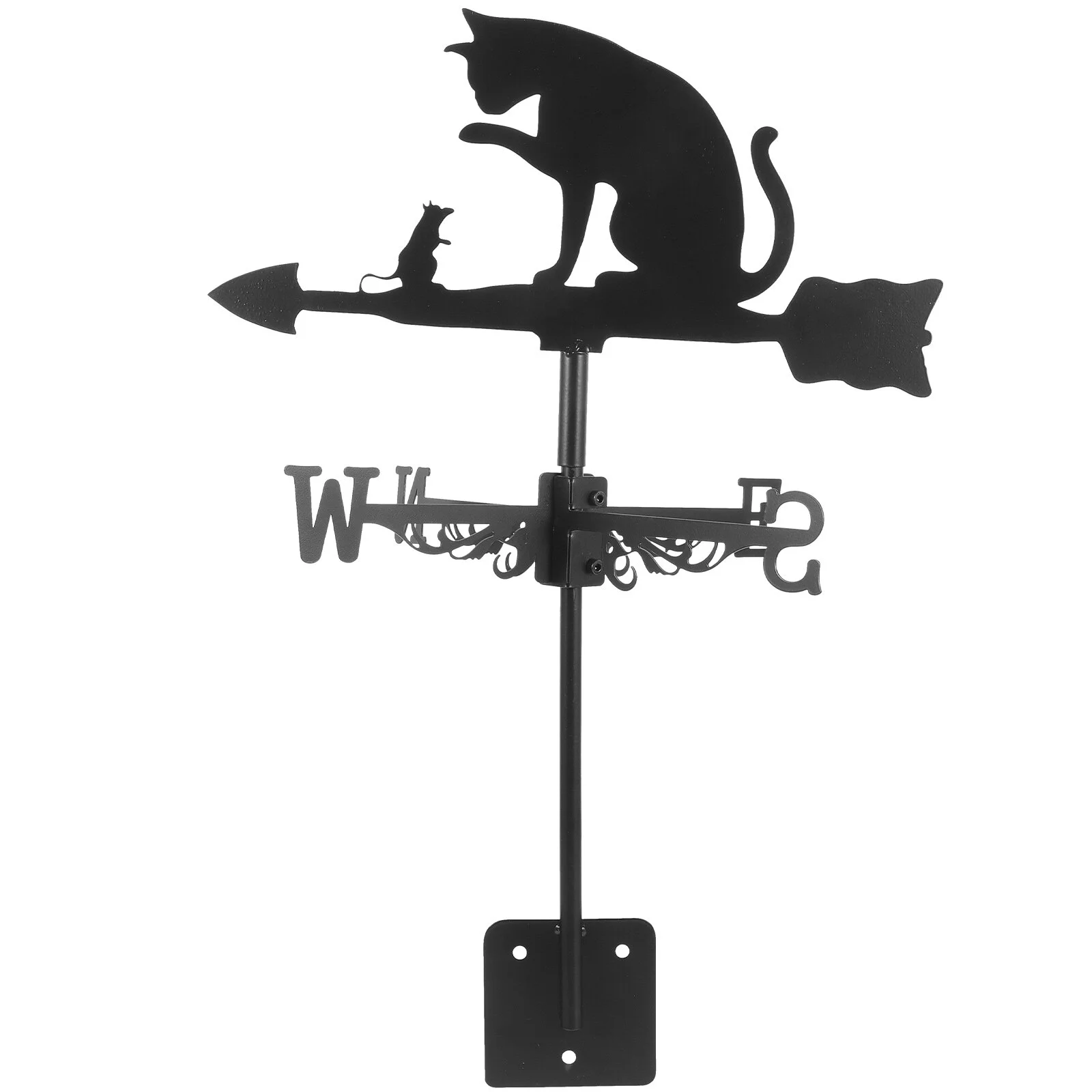 

Yard Decor Wind Direction Indicator Decorative Weather Vane Metal Lawn Spray