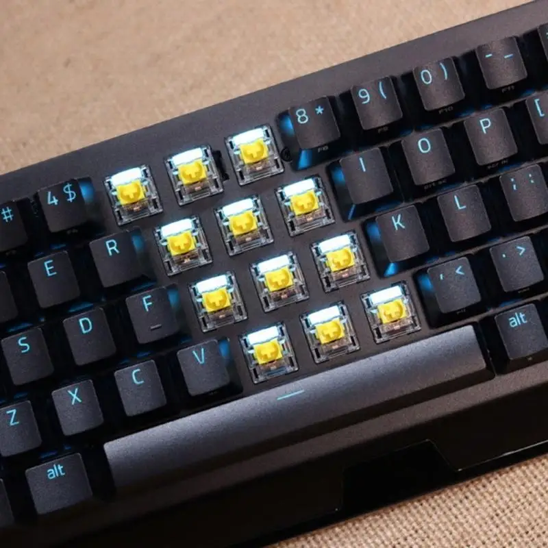 Q5WF RGB Желтые выключатели для BlackWidow Gaming Клавиатура Механическая