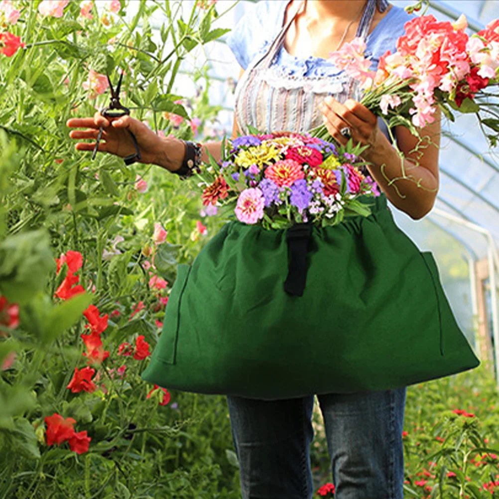 Бытовой фартук для сбора овощей садовые фартуки урожая ткань Оксфорд сумка ягод