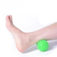 peanut massage ball pvc fascia fitness hedgehog ball for relaxing muscles foot back arm massage acupuncture points thankslee