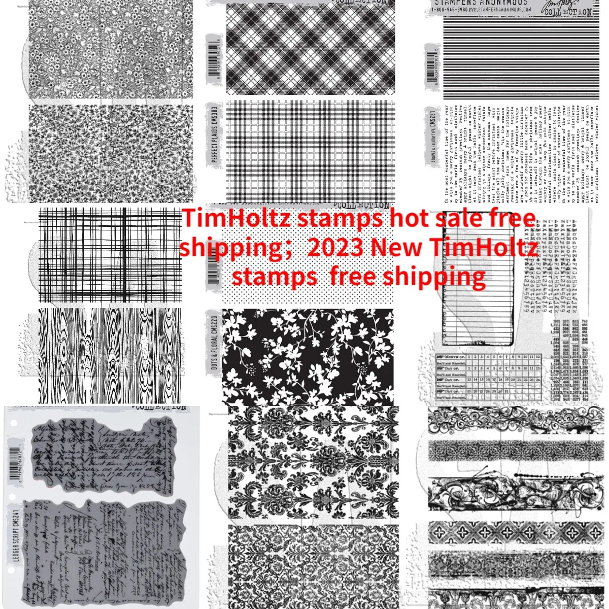 

Checkers And Flower Letters Stamps Craft Embossing Make Paper Greeting Card Making Template DIY Handmade