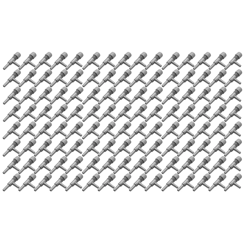 

Aquarium Fish Oxygen Air Line Tubing Flow Control Valve 120 Pcs Gray